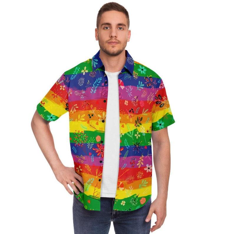 Gay Flower Hawaiian Shirt - OodieGang