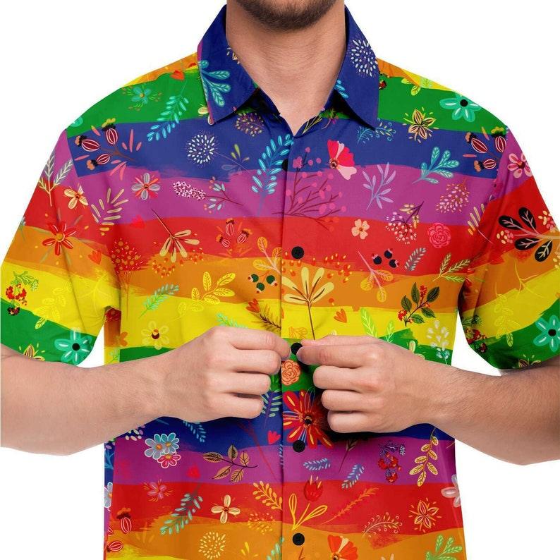 Gay Flower Hawaiian Shirt - OodieGang