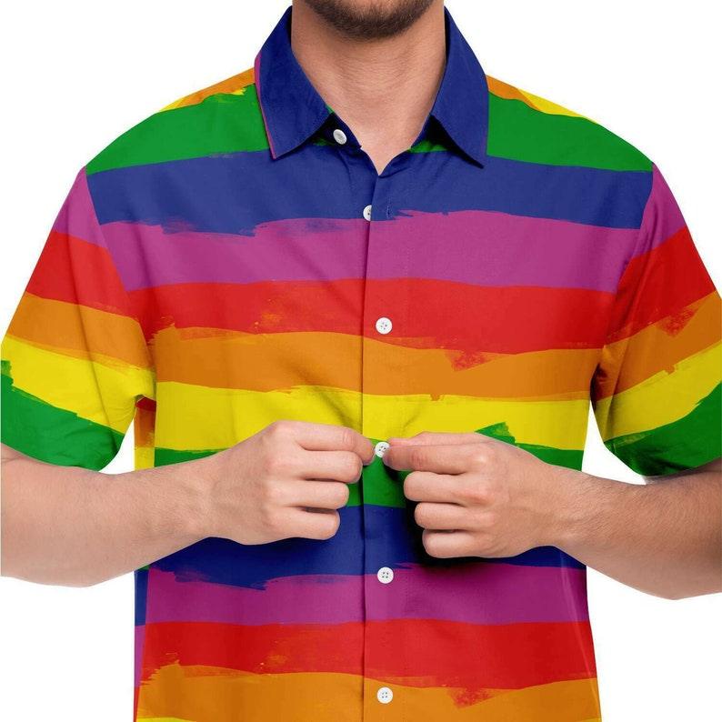 Gay Pride Hawaiian Shirt - OodieGang