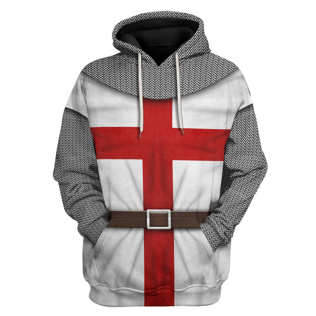 Oodiegang 1189-1192 Templar Knight-String Mail Costume Hoodie Sweatshirt T-Shirt Tracksuit - Oodiegang.com