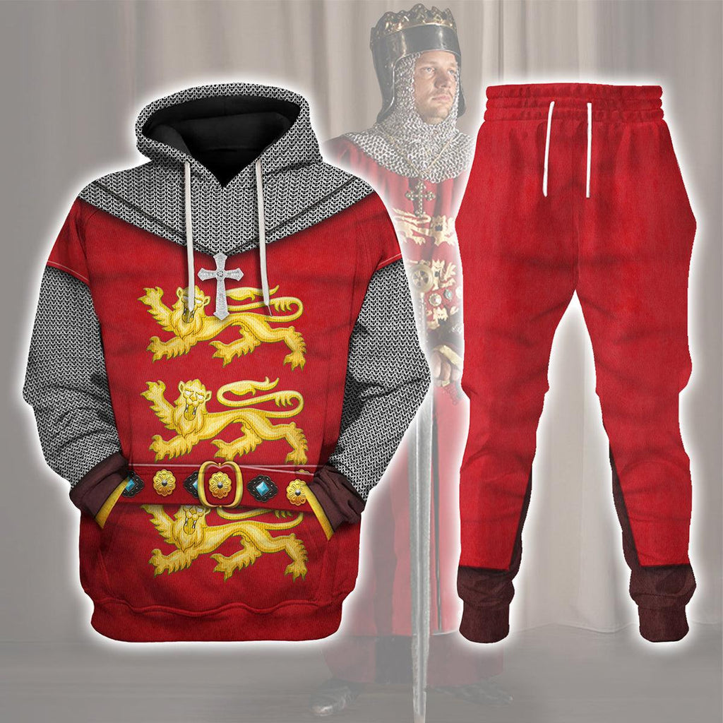 Oodiegang 1189Ÿ??1192 Crusader King Knights Costume Hoodie Sweatshirt T-Shirt Tracksuit - Oodiegang.com