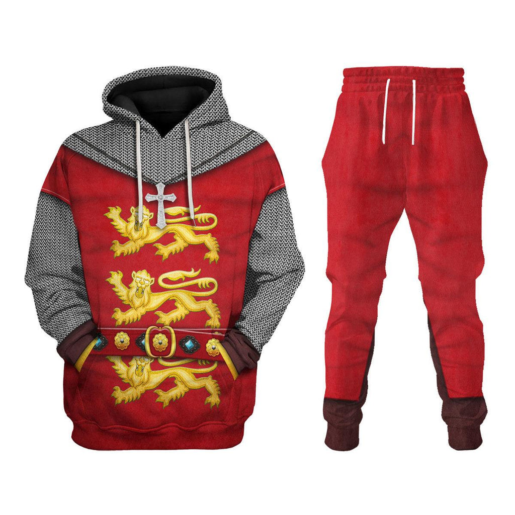 Oodiegang 1189Ÿ??1192 Crusader King Knights Costume Hoodie Sweatshirt T-Shirt Tracksuit - Oodiegang.com