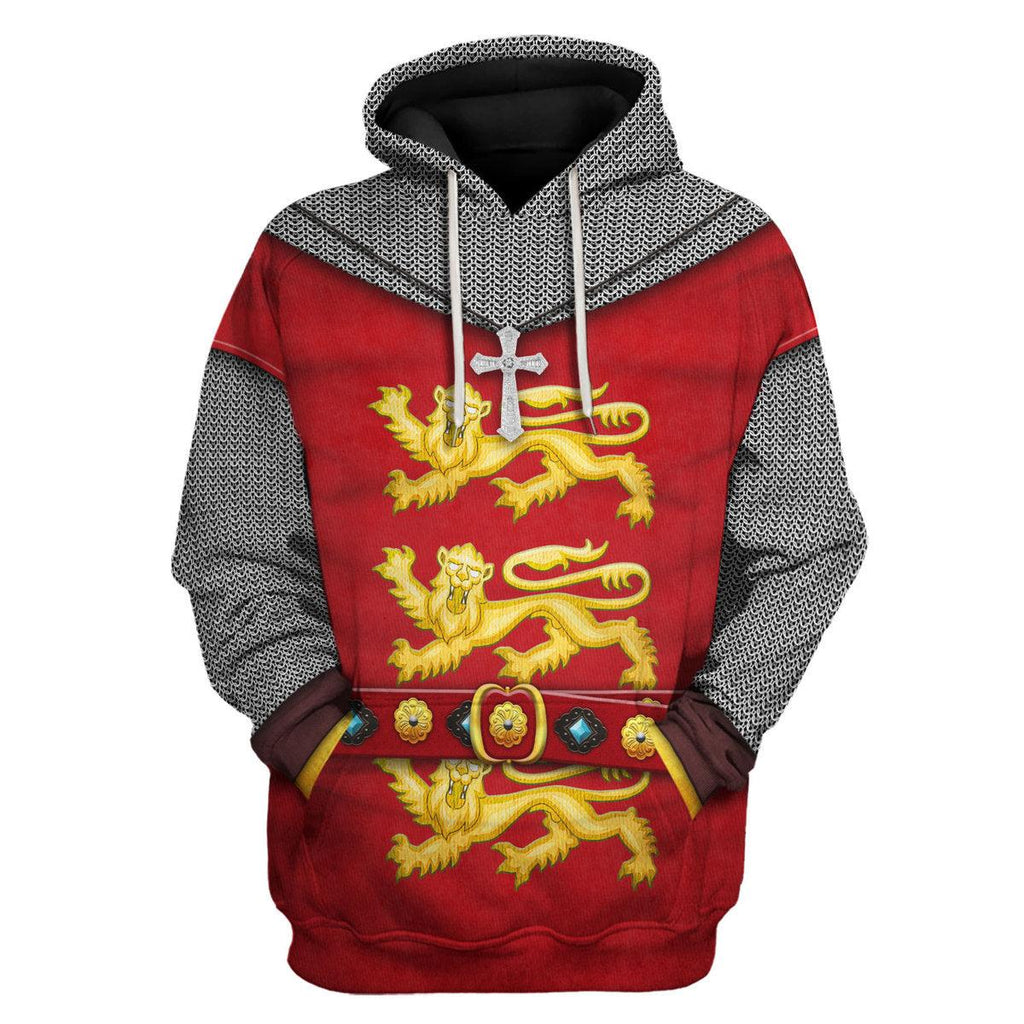 Oodiegang 1189Ÿ??1192 Crusader King Knights Costume Hoodie Sweatshirt T-Shirt Tracksuit - Oodiegang.com