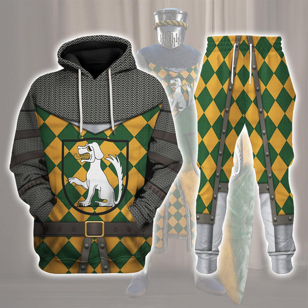 Oodiegang 13th Century German Knight Costume Hoodie Sweatshirt T-Shirt Tracksuit - Oodiegang.com