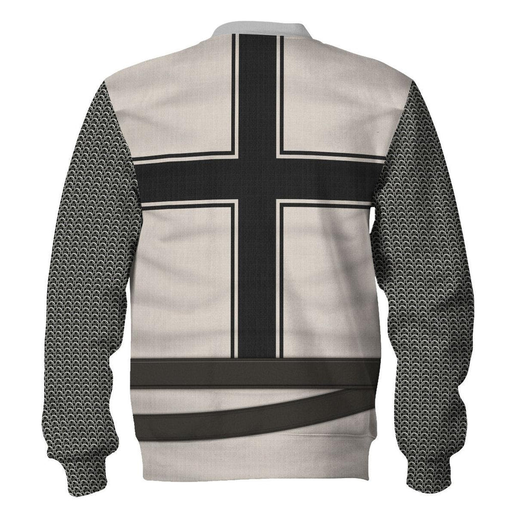 Oodiegang 13th Century Teutonic Knight of Saint Mary Costume Hoodie Sweatshirt T-Shirt Tracksuit - Oodiegang.com