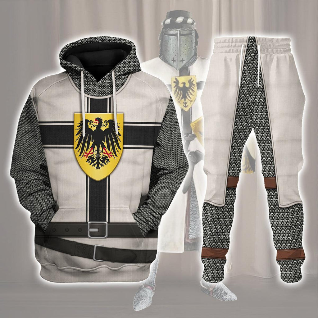 Oodiegang 13th Century Teutonic Knight of Saint Mary Costume Hoodie Sweatshirt T-Shirt Tracksuit - Oodiegang.com