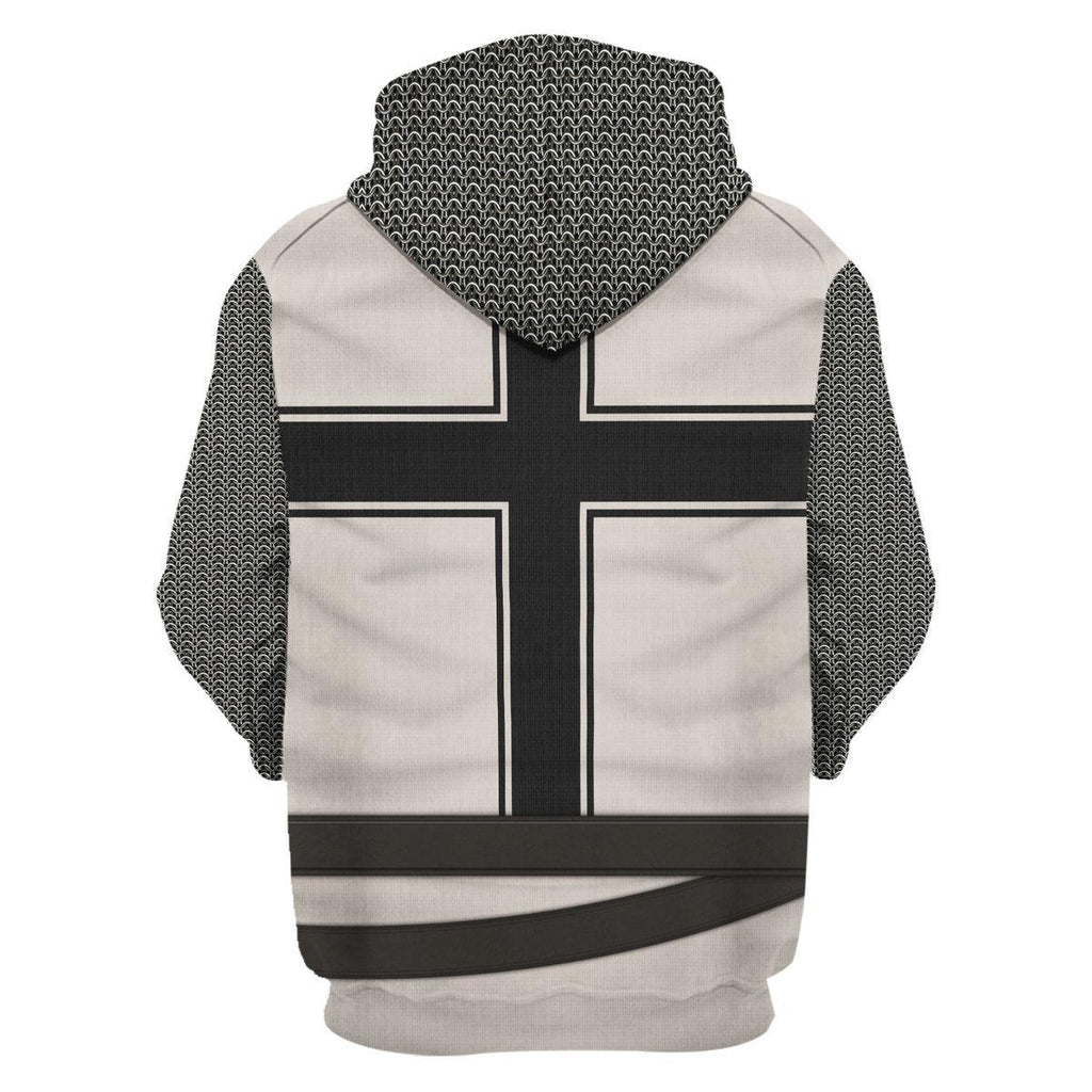 Oodiegang 13th Century Teutonic Knight of Saint Mary Costume Hoodie Sweatshirt T-Shirt Tracksuit - Oodiegang.com