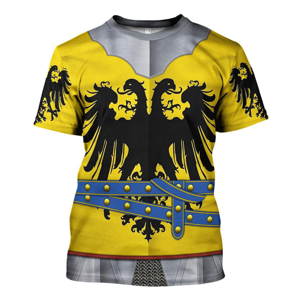 Oodiegang 15th Century Holy Roman Empire Knight Costume Hoodie Sweatshirt T-Shirt Tracksuit - Oodiegang.com