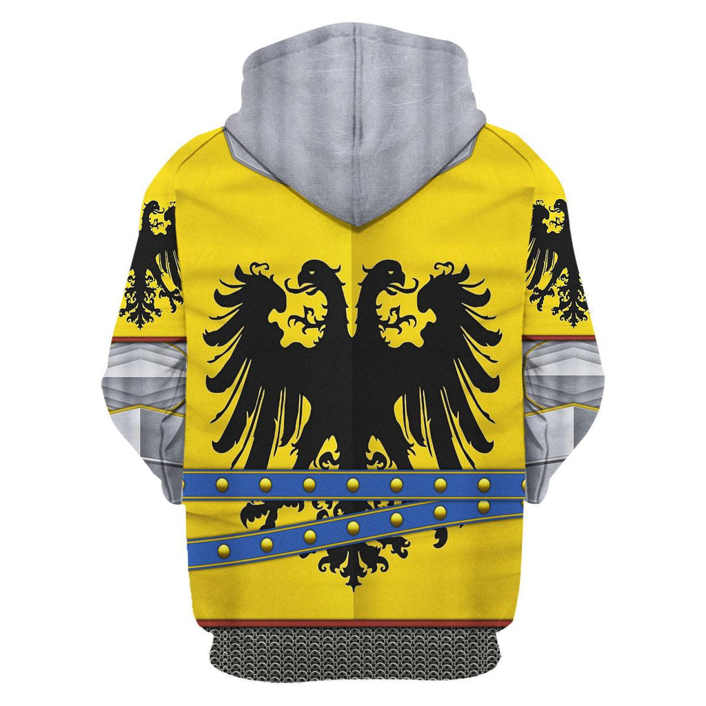 Oodiegang 15th Century Holy Roman Empire Knight Costume Hoodie Sweatshirt T-Shirt Tracksuit - Oodiegang.com