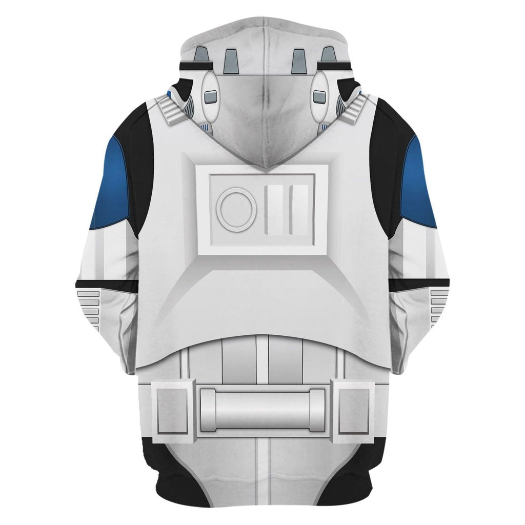 OodieGang 501st Clone Trooper Costume Hoodie Sweatshirt T-Shirt Sweatpants - OodieGang.com