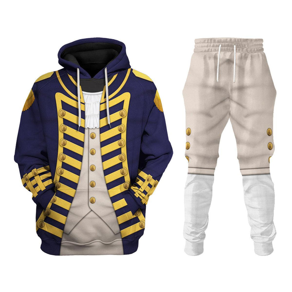 Oodiegang Admiral Collingwood Uniform All Over Print Hoodie Sweatshirt T-Shirt Tracksuit - DucG