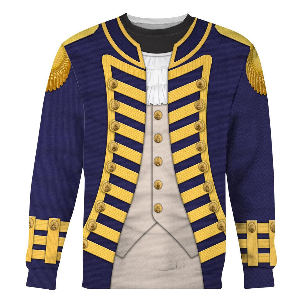 Oodiegang Admiral Collingwood Uniform All Over Print Hoodie Sweatshirt T-Shirt Tracksuit - DucG