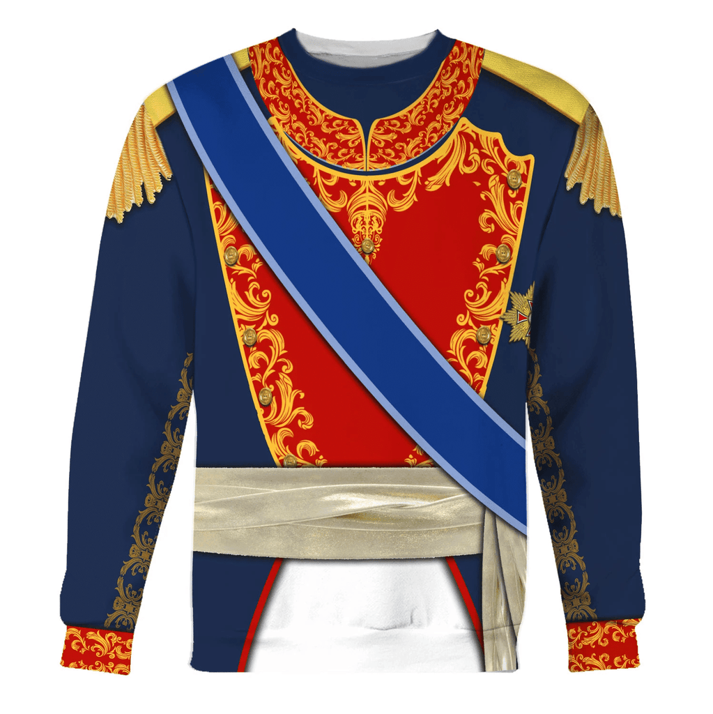 OodieGang Agustin de Iturbide, Augustine of Mexico Costume Hoodie Sweatshirt T-Shirt Tracksuit - OodieGang.com