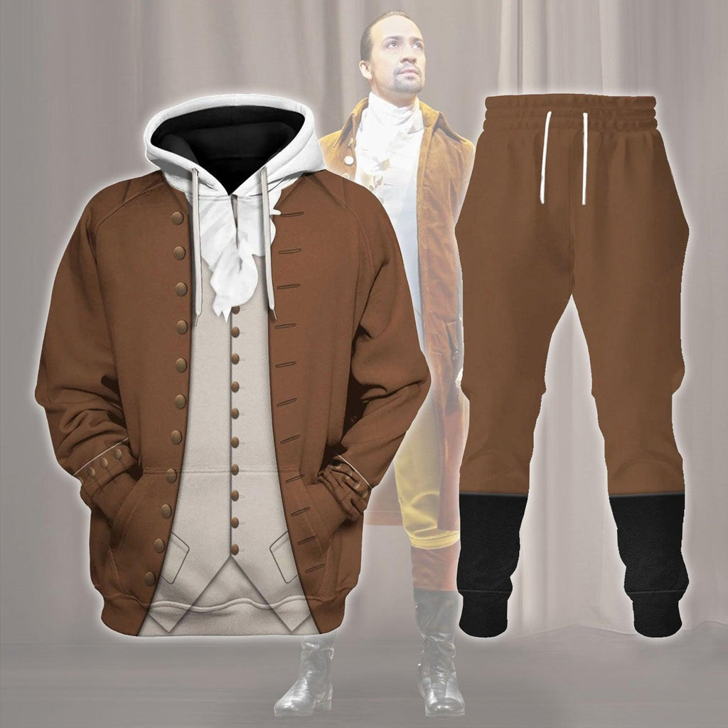 OodieGang Alexander Hamilton Costume Hoodie Sweatshirt T-Shirt Tracksuit - OodieGang.com