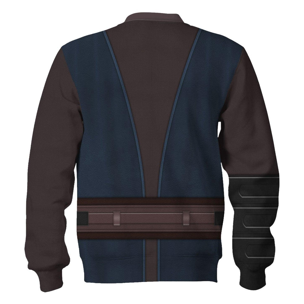 OodieGang Anakin Skywalker's Jedi Robes Costume Hoodie Sweatshirt T-Shirt Sweatpants - OodieGang.com