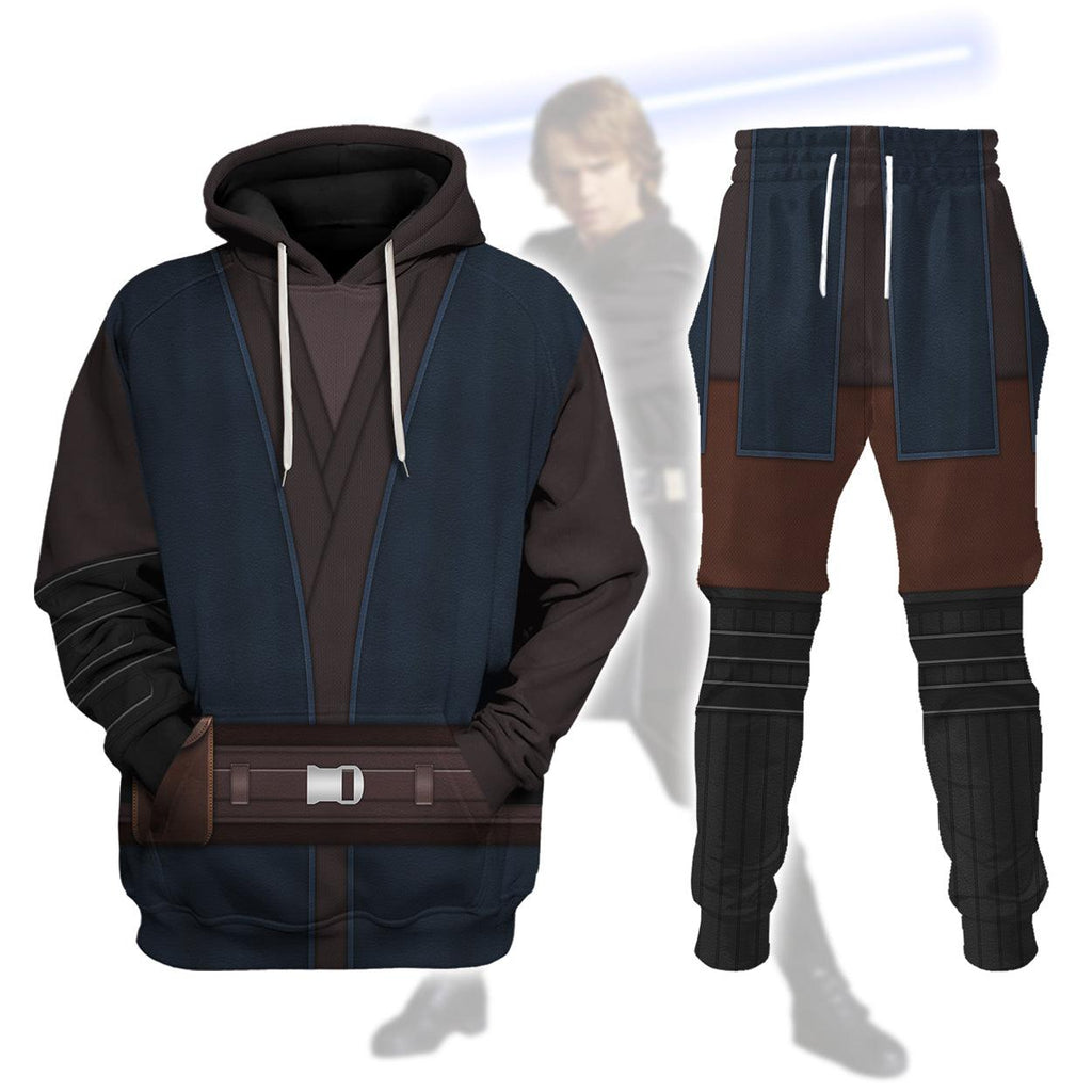 CustomsPig Anakin Skywalker's Jedi Robes Costume Hoodie Sweatshirt T-Shirt Sweatpants - CustomsPig.com