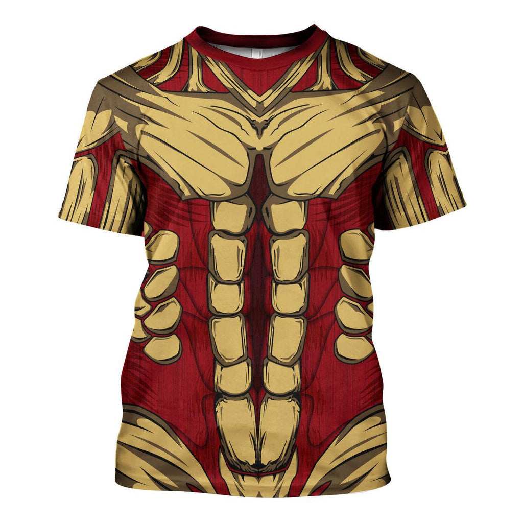 OodieGang Armored Titan Costume Hoodie Sweatshirt T-Shirt Sweatpants - OodieGang.com