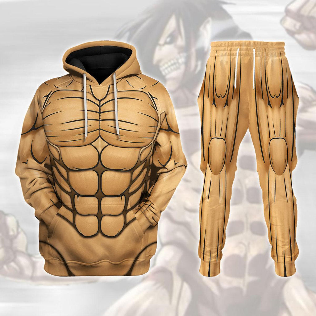 CustomsPig Attack Titan Costume Hoodie Sweatshirt T-Shirt Sweatpants - CustomsPig.com