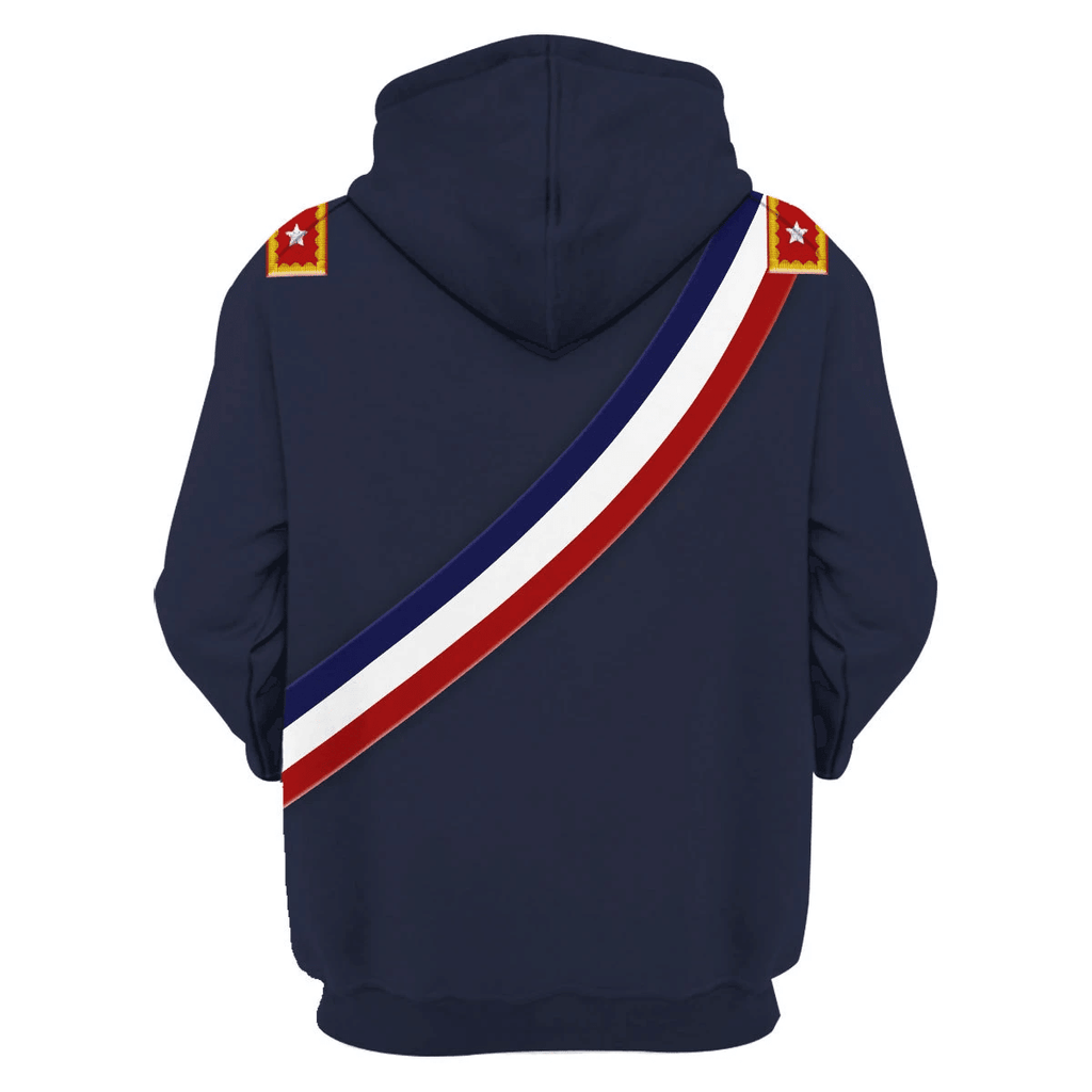 OodieGang Augusto Pinochet 29th President Of Chile Costume Hoodie Sweatshirt T-Shirt Tracksuit - OodieGang.com