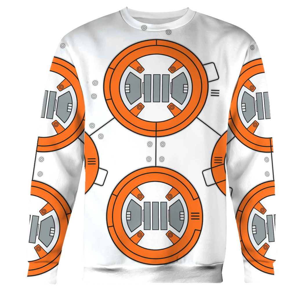 OodieGang BB 8 Robot Costume Hoodie Sweatshirt T-Shirt Sweatpants - OodieGang.com