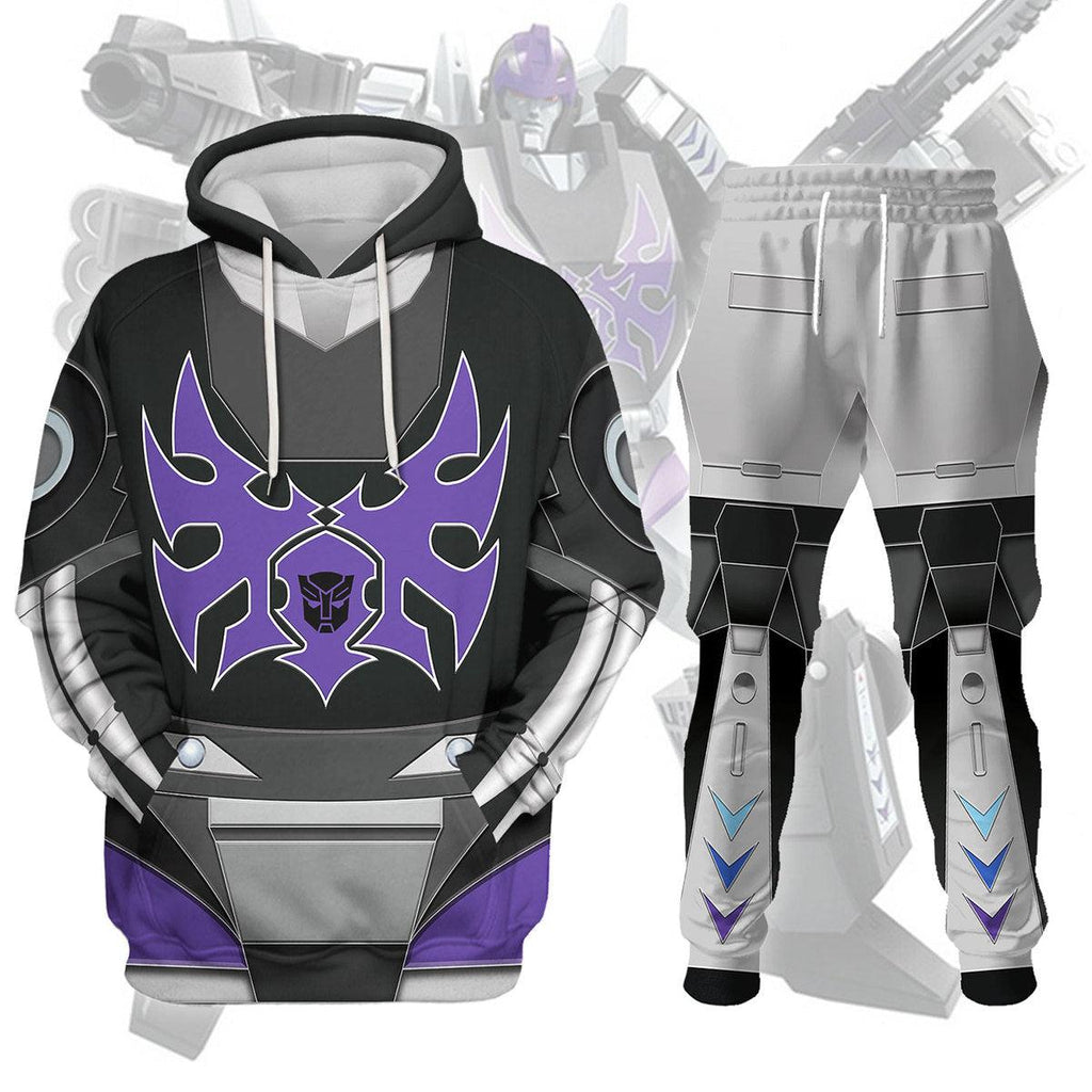 OodieGang Black Hot Rodimus Costume Cosplay Hoodie Tracksuit - OodieGang.com