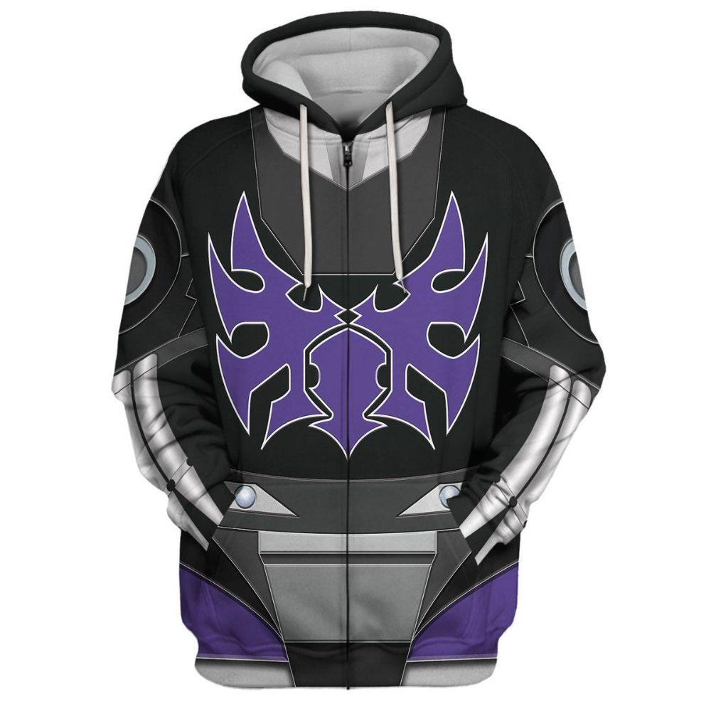 OodieGang Black Hot Rodimus Costume Cosplay Hoodie Tracksuit - OodieGang.com