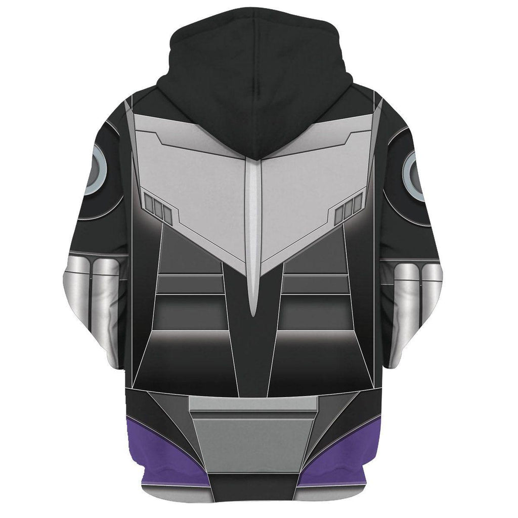 OodieGang Black Hot Rodimus Costume Cosplay Hoodie Tracksuit - OodieGang.com