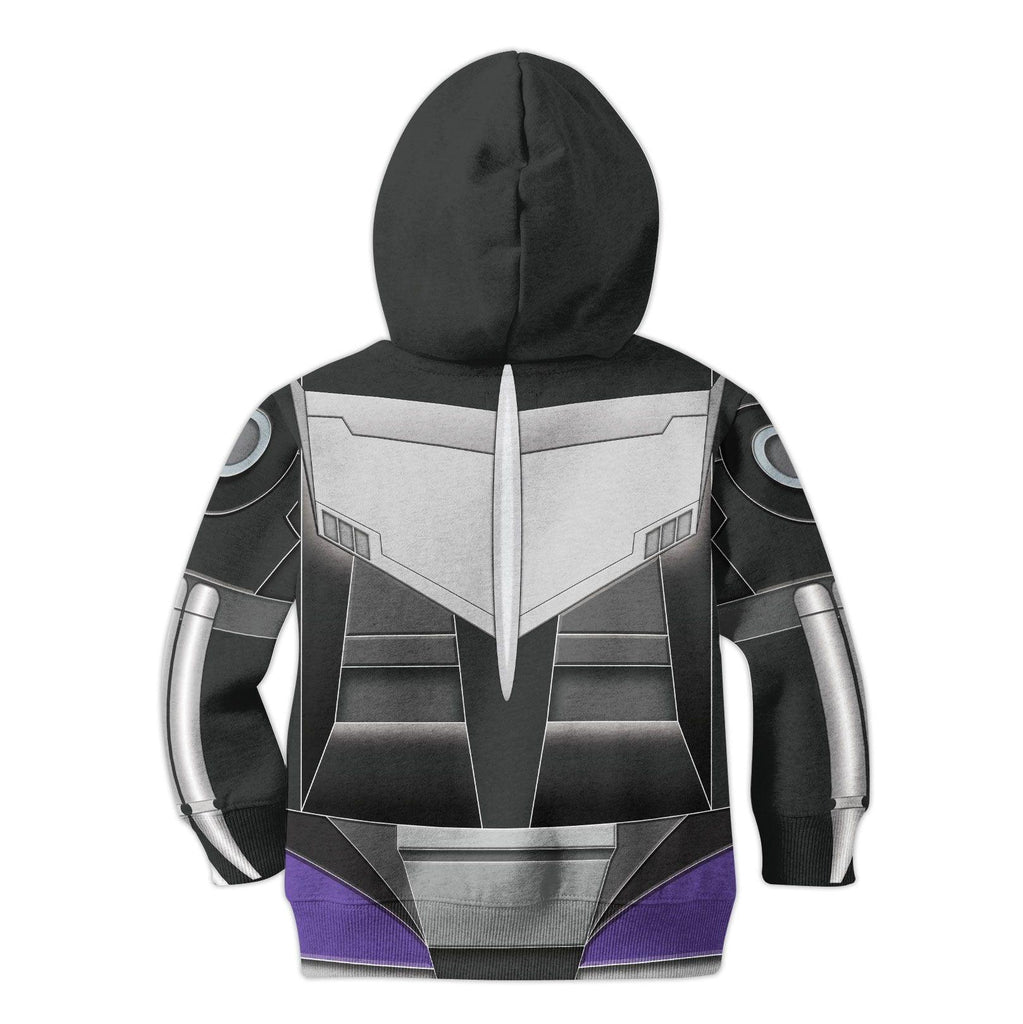 OodieGang Black Hot Rodimus Kid Costume Cosplay Hoodie Sweatshirt T-Shirt - OodieGang.com