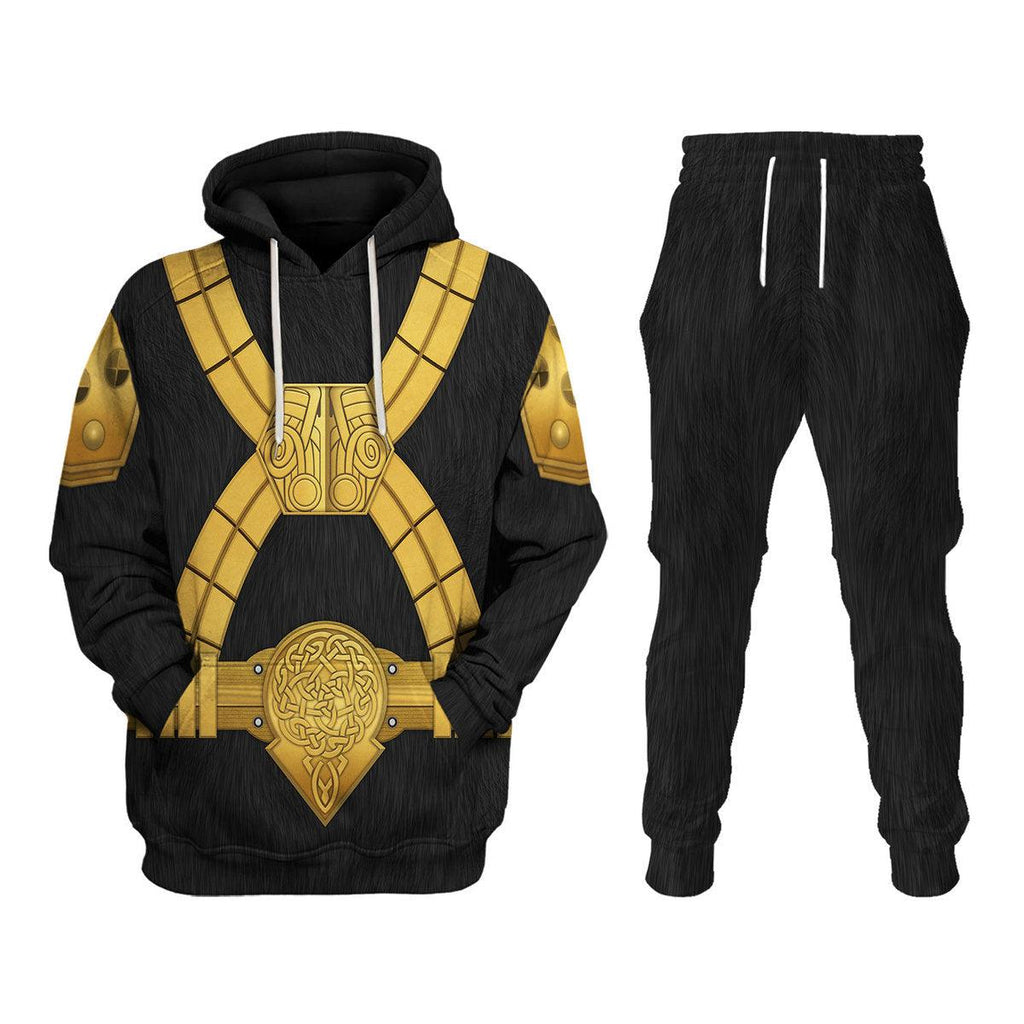 OodieGang Black Krrsantan Costume Hoodie Sweatshirt T-Shirt Sweatpants - OodieGang.com