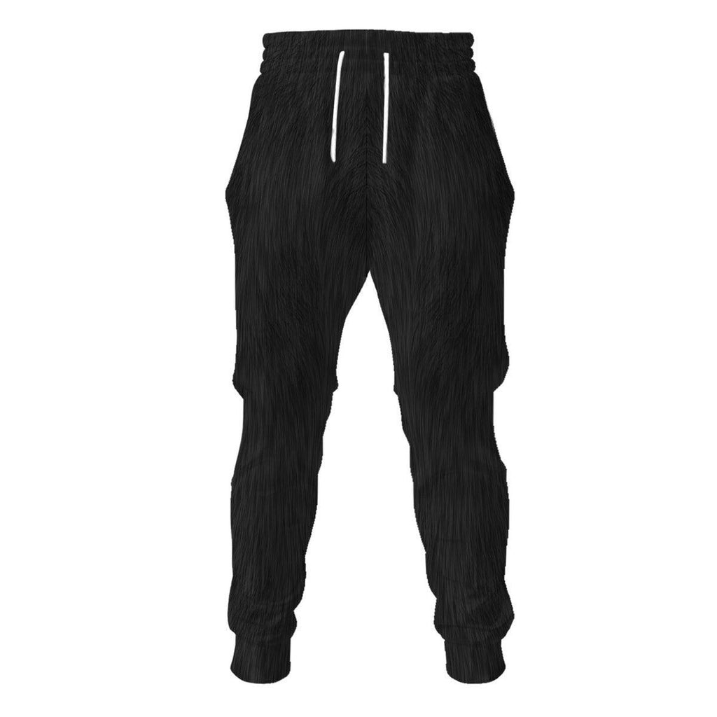 OodieGang Black Krrsantan Costume Hoodie Sweatshirt T-Shirt Sweatpants - OodieGang.com