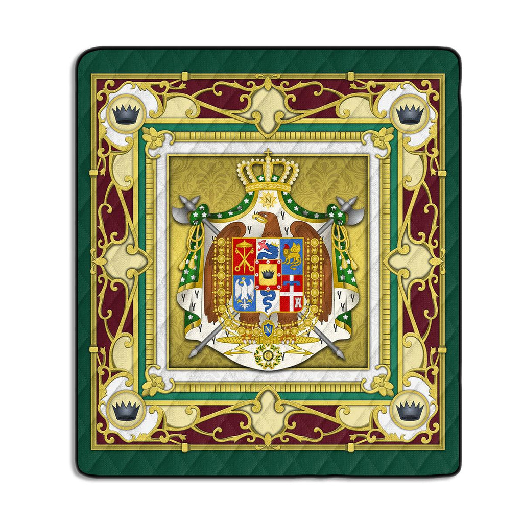 Oodiegang Blanket Kingdom of Italy (Napoleonic) Coat of Arms Quilt - Oodiegang.com