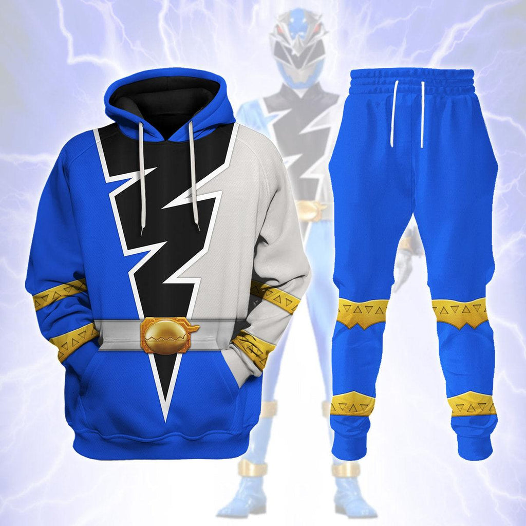 CustomsPig Blue Ollie Ranger Dino Fury Hoodies Sweatshirt T-Shirt Zip Hoodies Sweatpants - CustomsPig.com