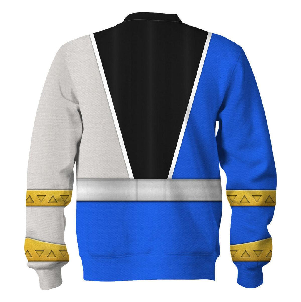 OodieGang Blue Ollie Ranger Dino Fury Hoodies Sweatshirt T-Shirt Zip Hoodies Sweatpants - OodieGang.com