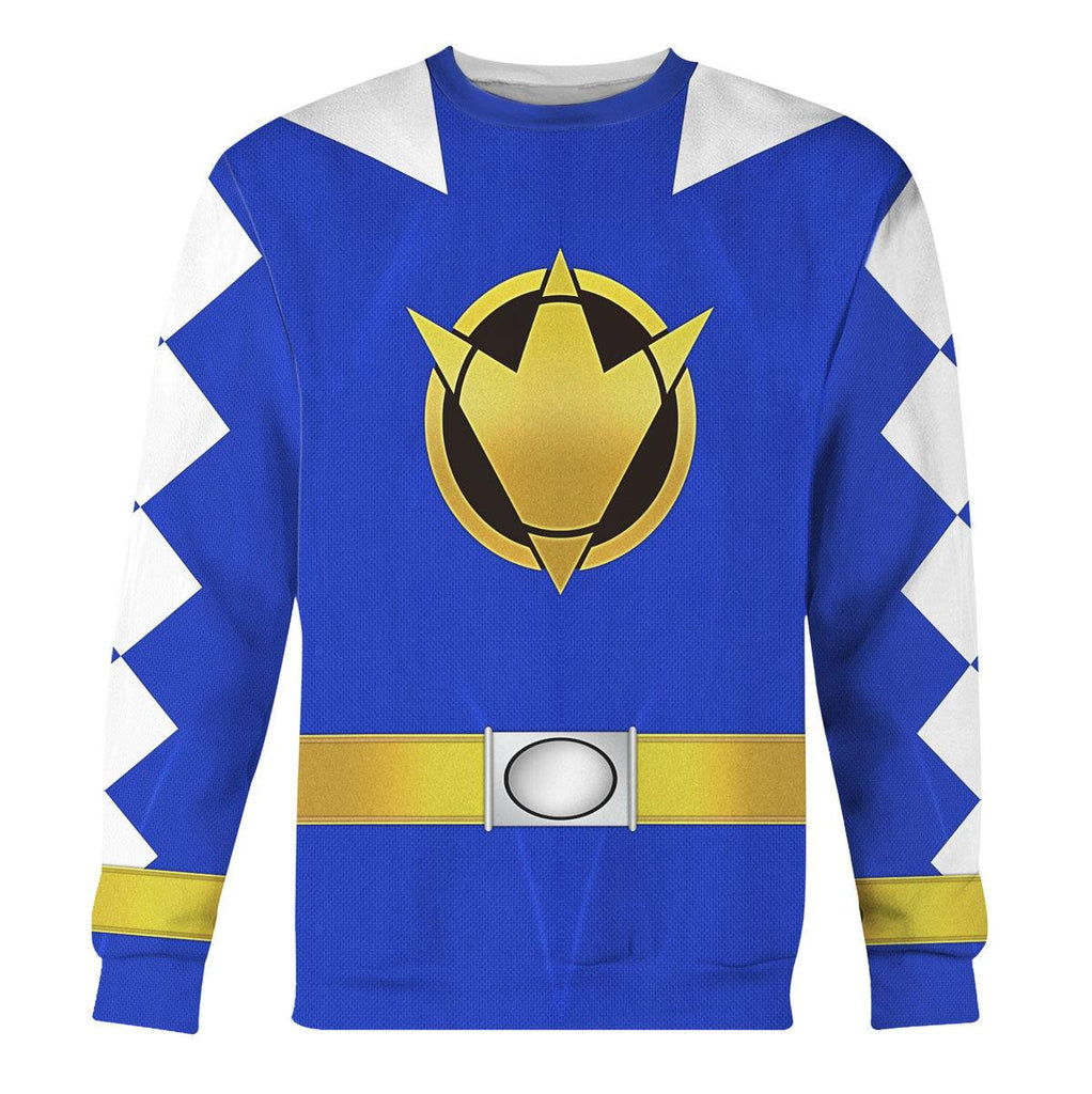 OodieGang Blue Ranger Dino Thunder Hoodies Sweatshirt T-shirt Hawaiian Sweatpants - OodieGang.com