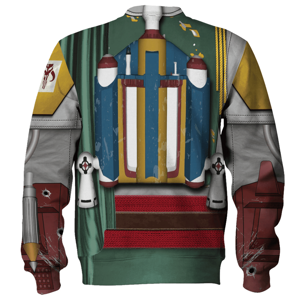 OodieGang Boba Fett Costume Hoodie Sweatshirt T-Shirt Sweatpants - OodieGang.com