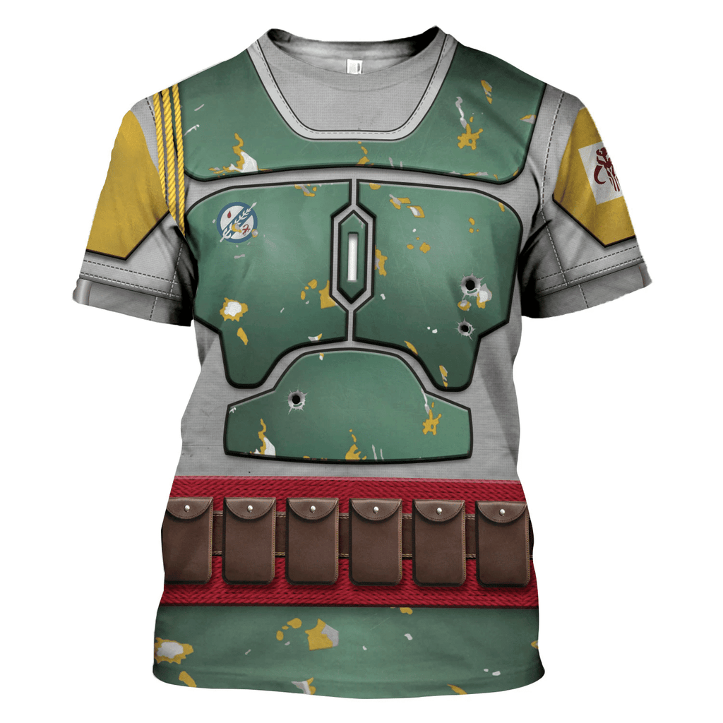 OodieGang Boba Fett Costume Hoodie Sweatshirt T-Shirt Sweatpants - OodieGang.com