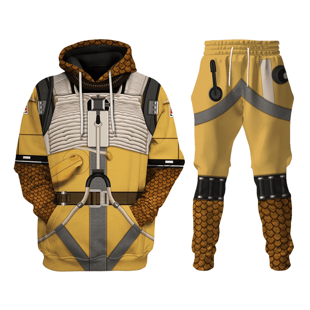 OodieGang Bossk Costume Hoodie Sweatshirt T-Shirt Sweatpants - OodieGang.com