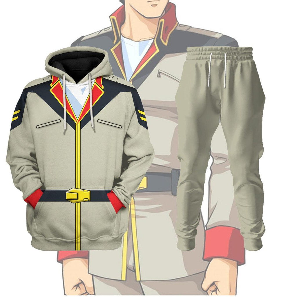 OodieGang Bright Noa Mobile Suit Gundam Costume All Over Print Tracksuit Hoodie - OodieGang