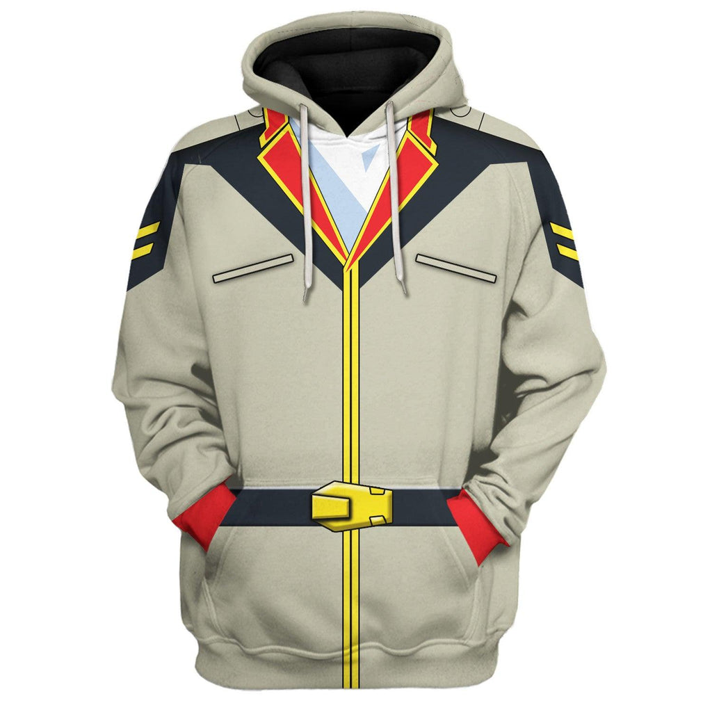 OodieGang Bright Noa Mobile Suit Gundam Costume All Over Print Tracksuit Hoodie - OodieGang