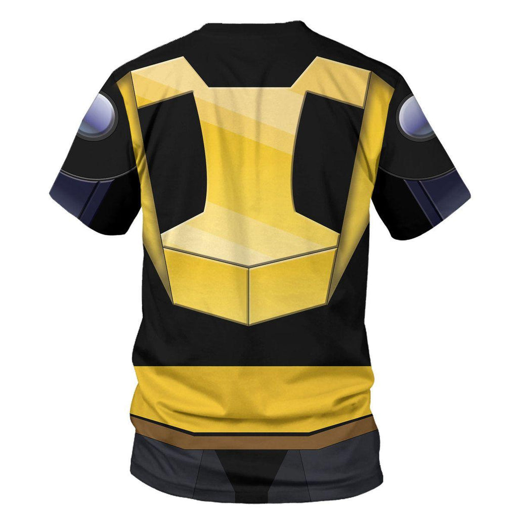 OodieGang Bumblebee Costume Cosplay Hoodie Tracksuit - OodieGang