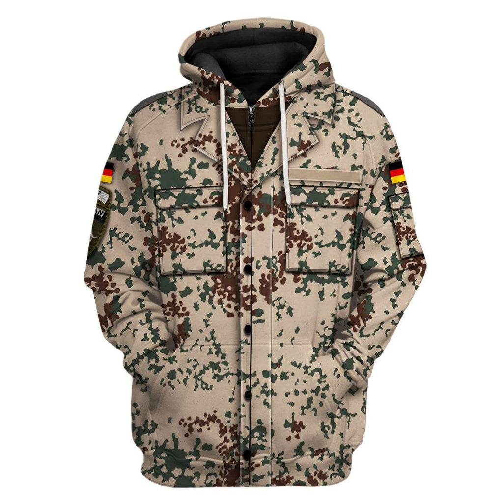 OodieGang Bundeswehr Afghanistan Uniform Costume Hoodie Sweatshirt T-Shirt Tracksuit - OodieGang.com