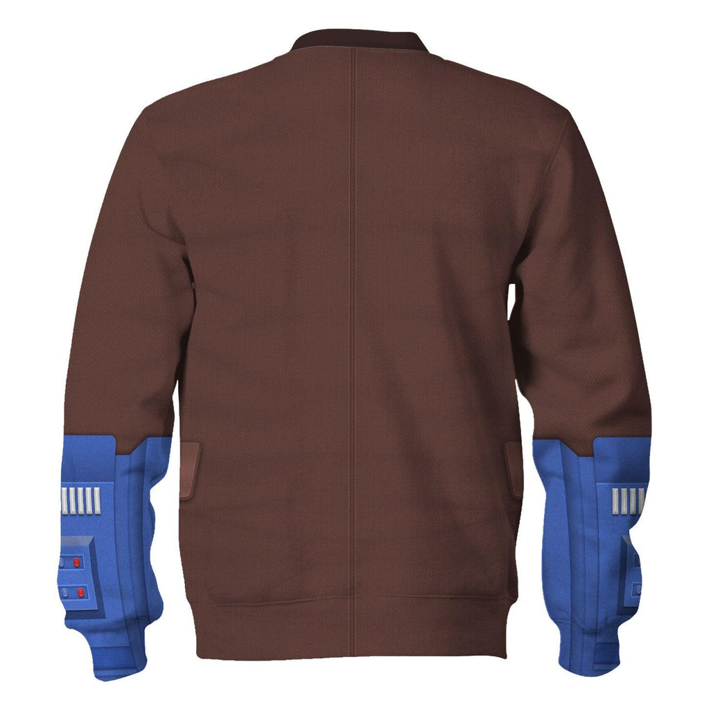 OodieGang Cad Bane's Bounty Hunter Costume Hoodie Sweatshirt T-Shirt Sweatpants - OodieGang.com