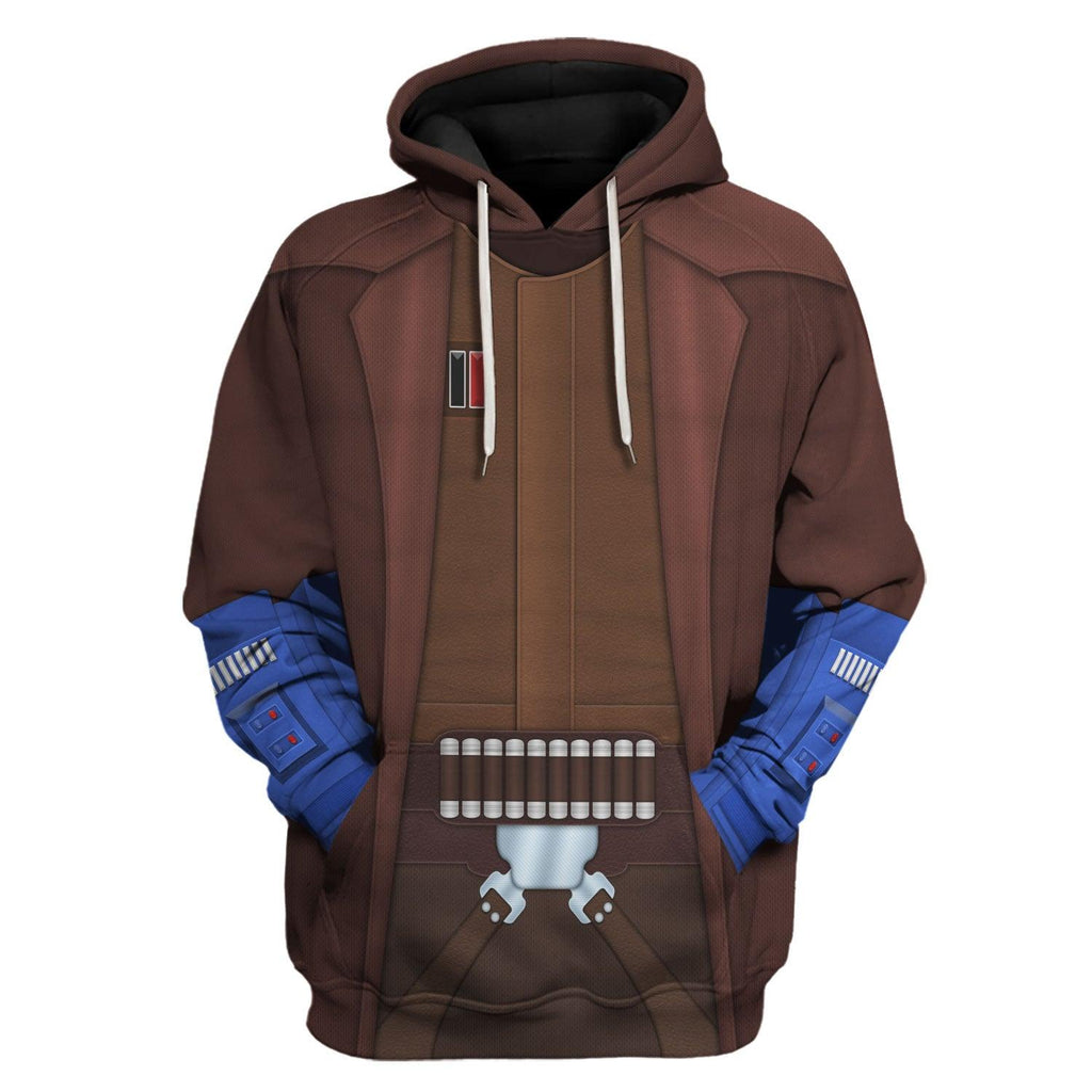 OodieGang Cad Bane's Bounty Hunter Costume Hoodie Sweatshirt T-Shirt Sweatpants - OodieGang.com