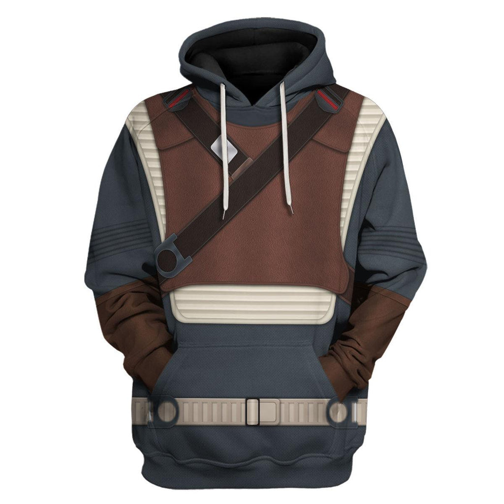 OodieGang Cal Kestis's Jedi Costume Hoodie Sweatshirt T-Shirt Sweatpants - OodieGang.com