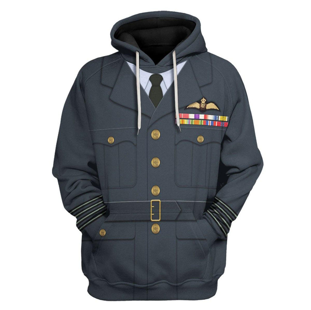 OodieGang Captain Leonard Horwood WWII Service Costume Hoodie Sweatshirt T-Shirt Tracksuit - OodieGang.com