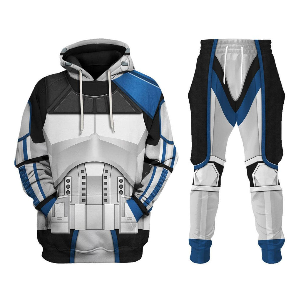 OodieGang Captain Rex Costume Hoodie Sweatshirt T-Shirt Sweatpants - OodieGang.com