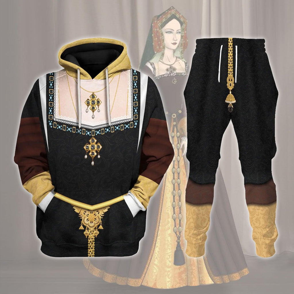 OodieGang Catherine of Aragon Queen of England Costume Hoodie Sweatshirt T-Shirt Tracksuit - OodieGang.com