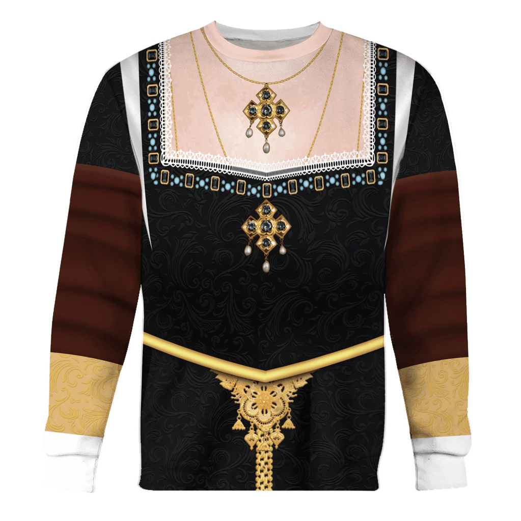 OodieGang Catherine of Aragon Queen of England Costume Hoodie Sweatshirt T-Shirt Tracksuit - OodieGang.com