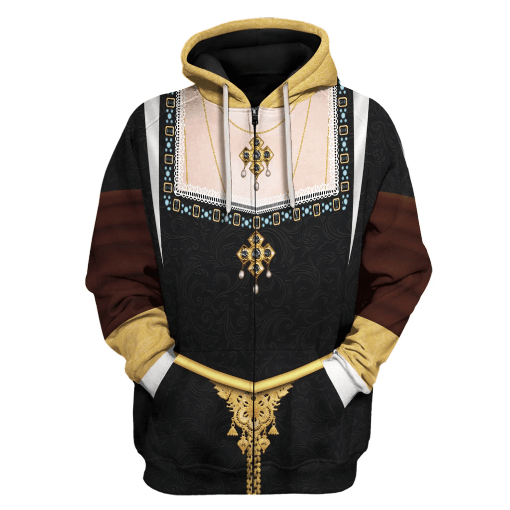 OodieGang Catherine of Aragon Queen of England Costume Hoodie Sweatshirt T-Shirt Tracksuit - OodieGang.com