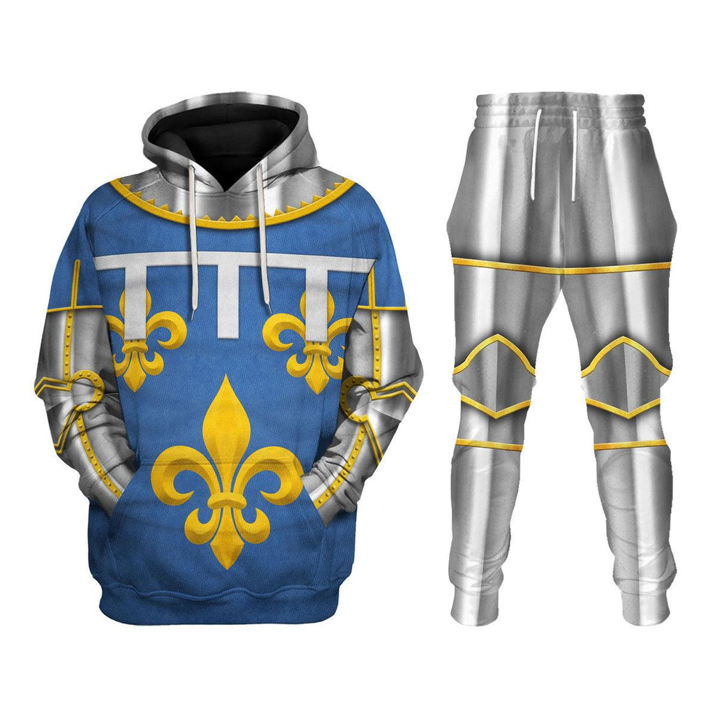 Oodiegang Charles Duke of Orleans Battle of Agincourt Costume Hoodie Sweatshirt T-Shirt Tracksuit - Oodiegang.com